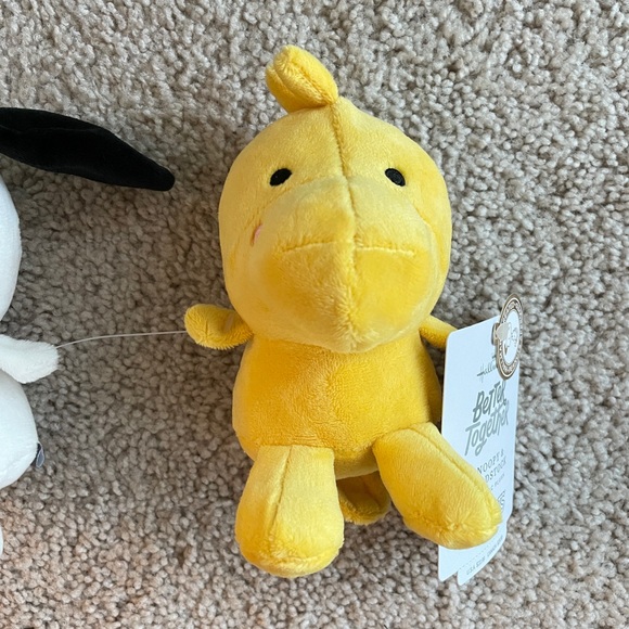 Hallmark Better Together Peanuts Snoopy & Woodstock Magnetic Plush NEW Toys - Picture 9 of 17